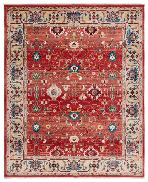 Lauren Ralph Lauren Collection Ines Rug, LRL1293, Red/Beige, 8'x10'