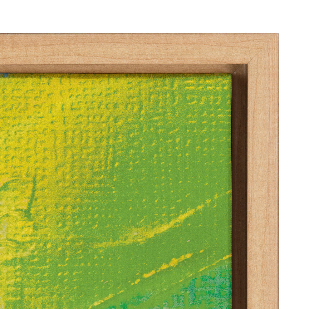Sylvie Sorbet Framed Canvas by Mentoring Positives, Natural 2 Piece 18x24