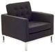 Aron Living Rolina Lounge Chair, Wool Black