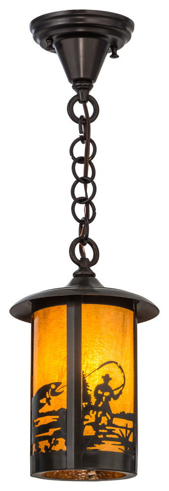 8W Fulton Fly Fisherman Pendant