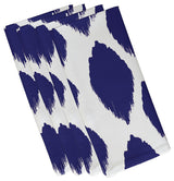 Abstract Decorative Napkin, Dazzling Blue, Set of 4