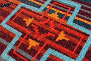 Brazos OKA Sunset Area Rug, 3'10"x5'4"