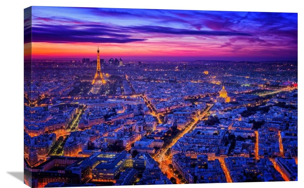 "Paris I" Stretched Canvas Giclee by Juan Pablo De, 30"x20"