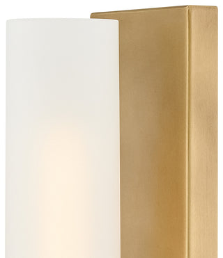 Hinkley Ryden Medium Single Light Sconce, Heritage Brass