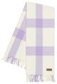 Wellington Plaid Throw, Lilac