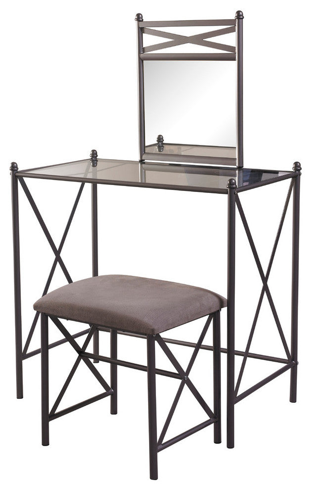 Linon Mission Hills Vanity Set