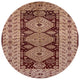 Ahgly Company Indoor Round Mid-Century Modern Area Rugs, 3' Round