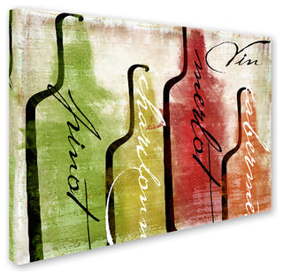 Color Bakery 'Wine Tasting I' Canvas Art, 32"x24"