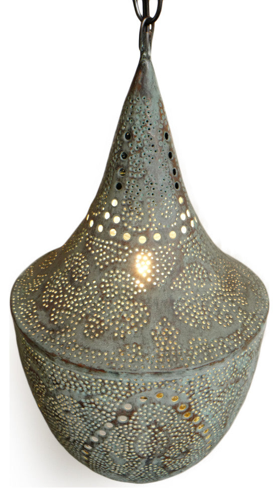 Copper Madras Pendant Small