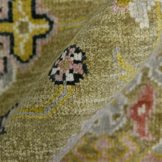 Bristol Harrow Area Rug, Gold, 12' x 15', Bordered