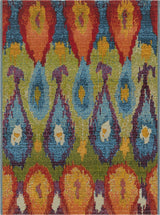 Unique Loom Ikat Outdoor Rug, Multicolored, 2'2"x3'
