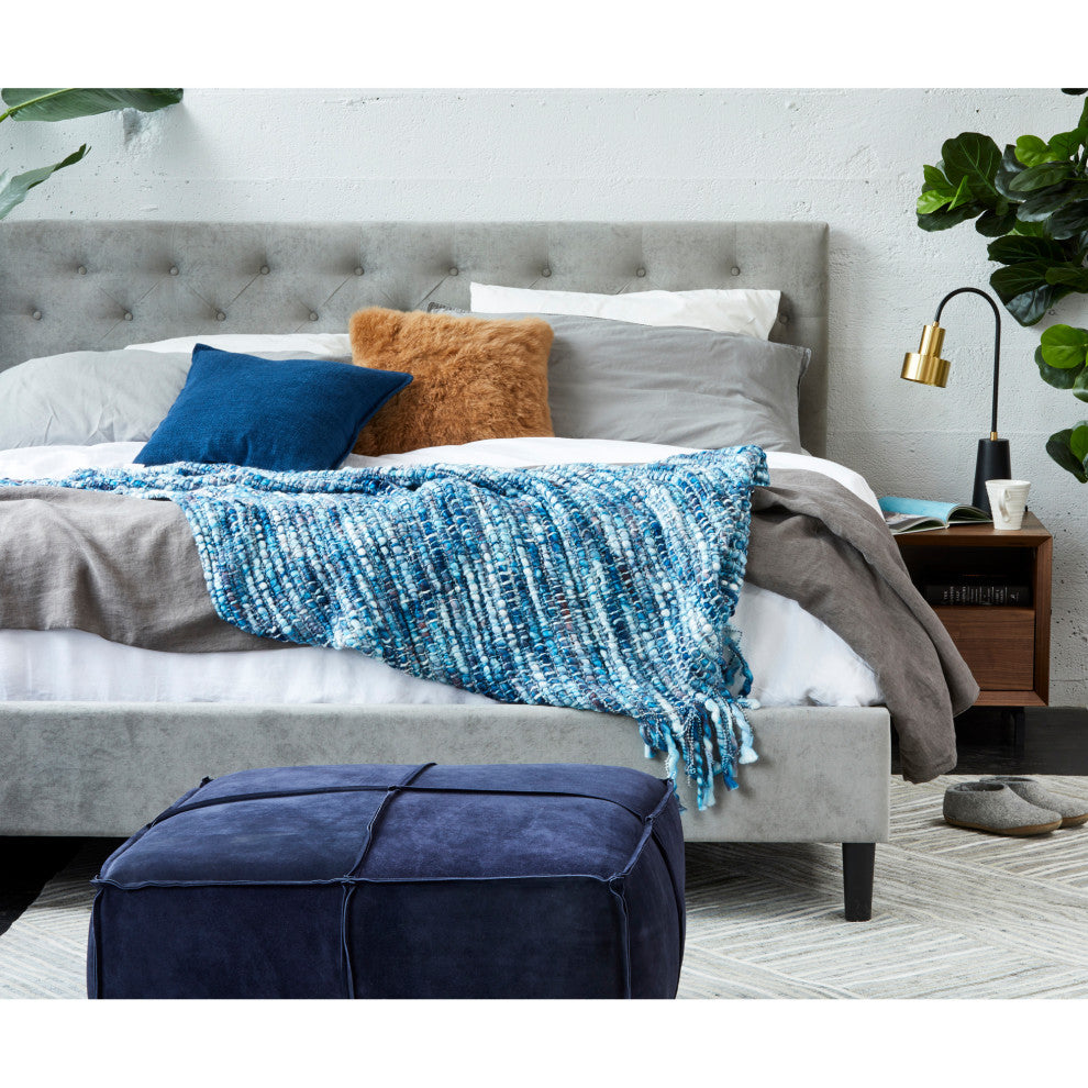 Discontinued Sasha Throw Ocean Blue - Blue