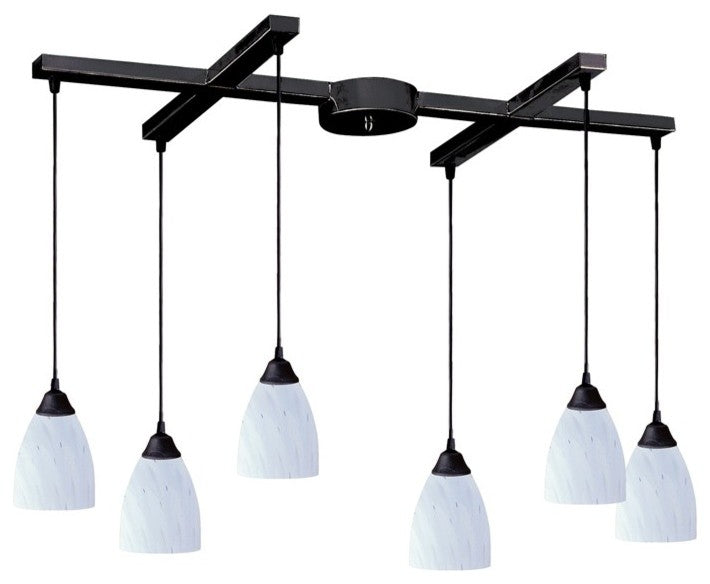 ELK Lighting Classico 6-Light Pendant - 406-6WH
