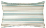 Pillow Decor - Sunbrella Gavin Mist 12 x 20 Outdoor Pillow