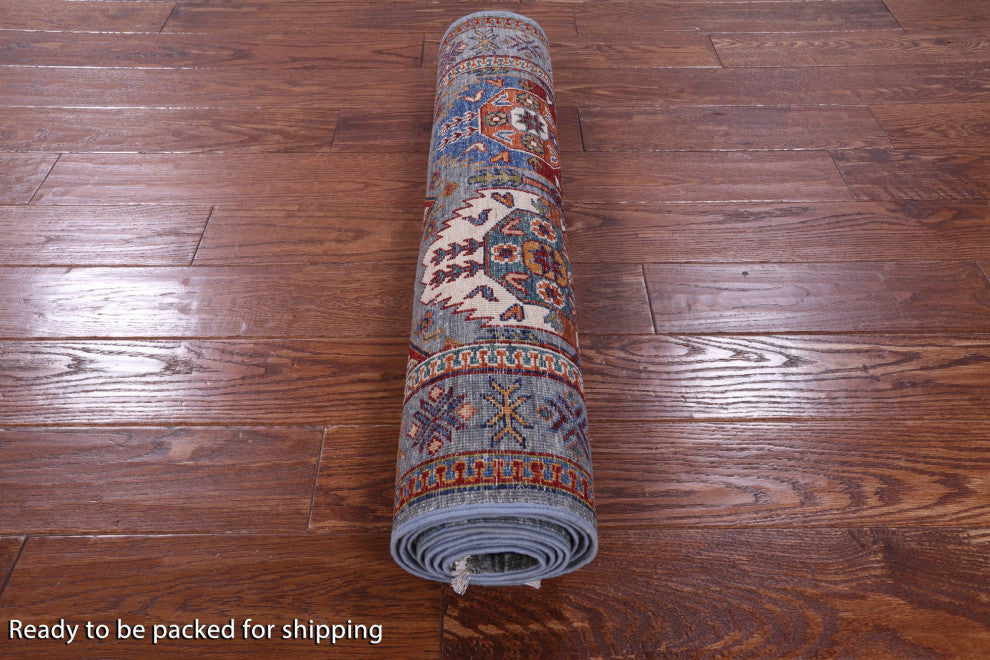 Runner Fine Turkmen Handmade Wool Rug 2' 10" X 8' 4" - Q14495