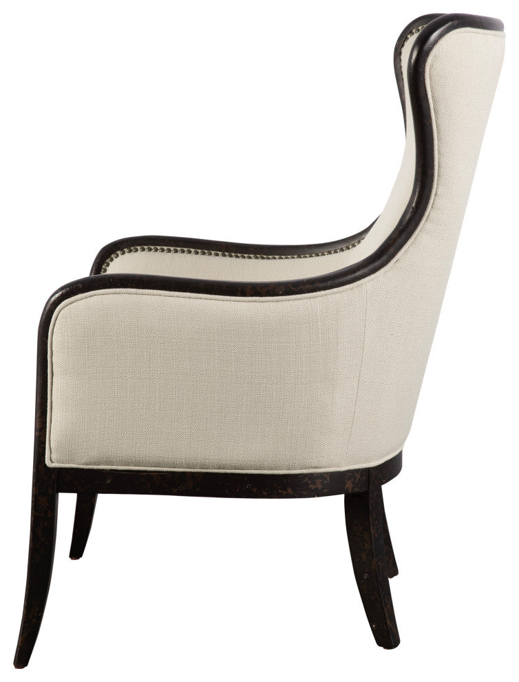 Uttermost Sandy Wing Back Armchair