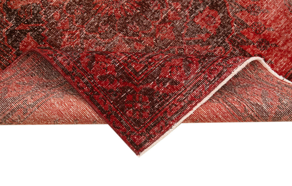 Rug N Carpet - Handwoven Turkish 4' 8" x 12' 8" Contemporary Runner Rug