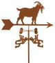Goat Weathervane With Garden Mount