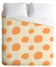 Allyson Johnson Pumpkins Duvet Cover, Queen
