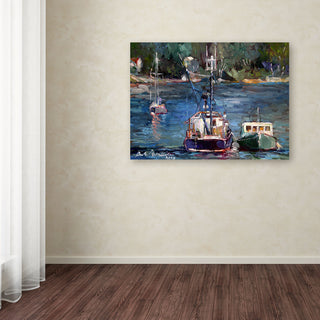 'Waiting to Ride' Canvas Art by Richard Wallich