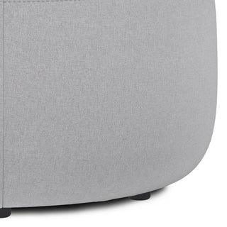 Moore Large Ottoman, Light Grey