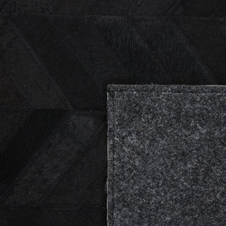 Meir Handmade Area Rug Black, 8' 0" X 10' 0"