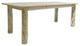 Montana Collection 4-Post Dining Table, Ready to Finish