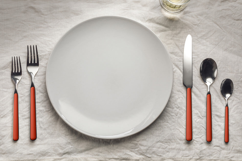 Fantasia Flatware Set, New Coral, 5 Pcs.