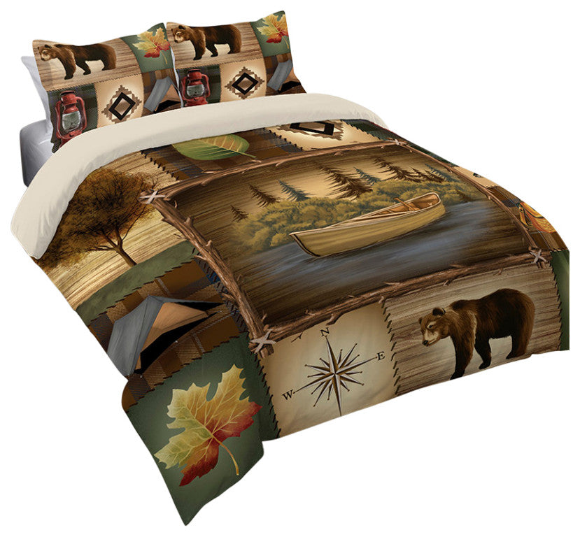 Camping Trip Queen Comforter