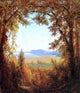 Sanford Robinson Gifford Hook Mountain on the Hudson River Wall Decal