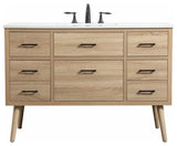Elegant Decor VF41048MW 48" Single Bathroom Vanity, Mango Wood