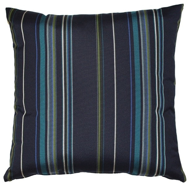 Pillow Decor - Sunbrella Stanton Lagoon 20 x 20 Outdoor Pillow