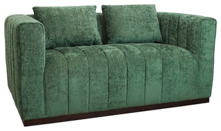 Upton Love Seat, Cypress Green
