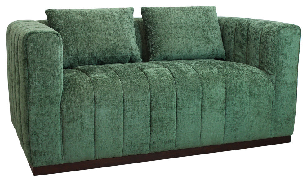 Upton Love Seat, Cypress Green