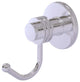 Mercury Robe Hook with Dotted Accents, Polished Chrome