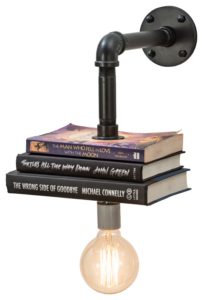 9.5 Wide PipeDream Honorary Author Wall Sconce
