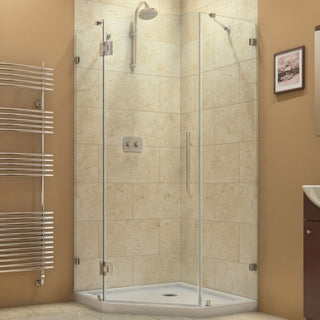 Dreamline Prism Lux 36 5/16"x36 5/16" Frameless Hinged Shower Enclosure