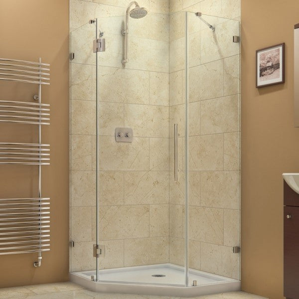 Dreamline Prism Lux 36 5/16"x36 5/16" Frameless Hinged Shower Enclosure
