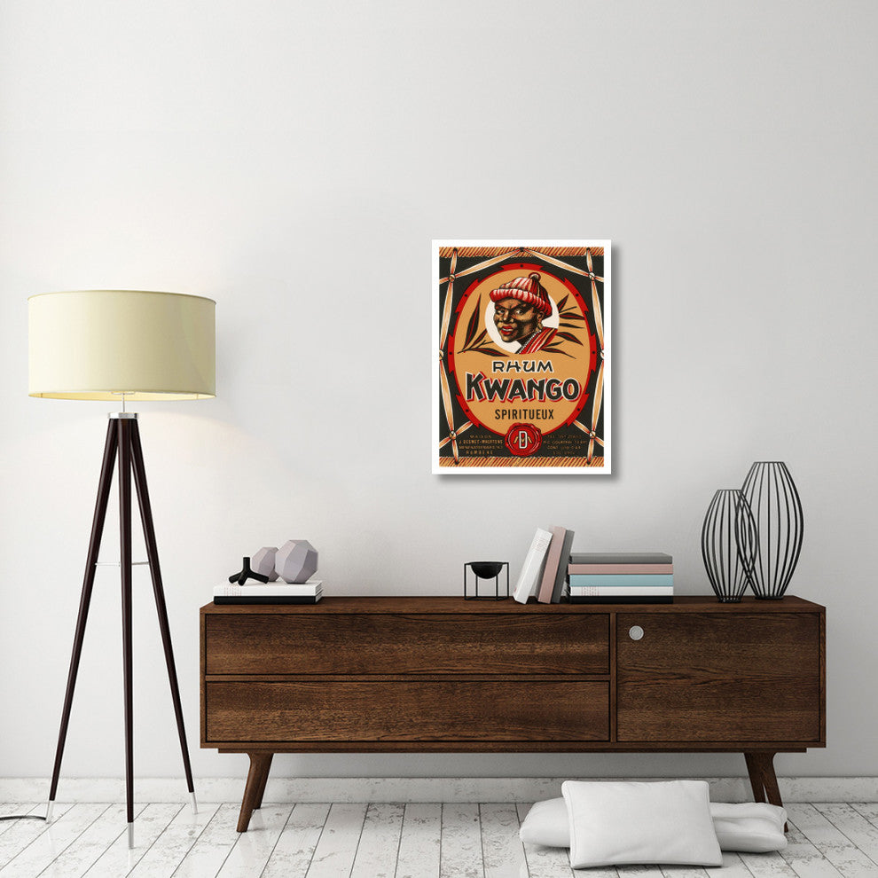 "Rhum Kwango" Digital Paper Print by Retrolabel, 25"x32"