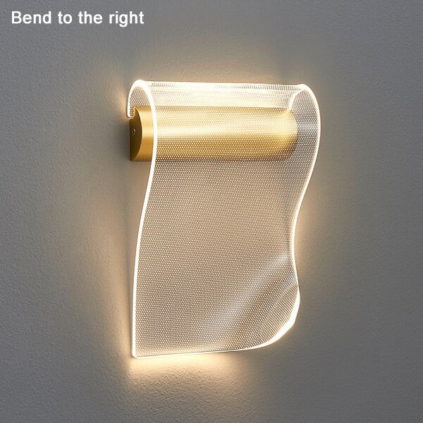 Ittigen | Creative Design LED Lamp for Bedroom, Bend to the Right