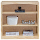 Solid Wood Bookcase 36x36, Unfinished