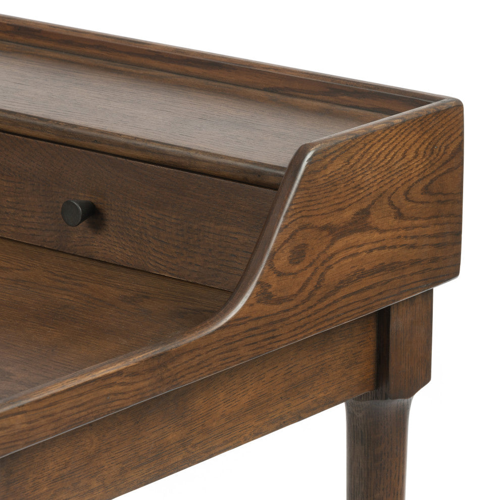 Moreau Writing Desk-Dark Toasted Oak