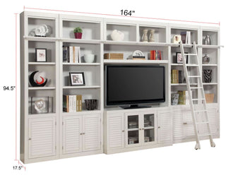 Parker House Boca 7 Piece Entertainment Wall
