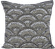 Silver Decorative Pillow Covers 18"x18" Silk, Silveratti