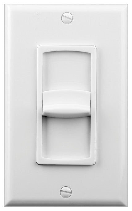 Resistor Based Slider In-Wall Volume Control 150W, White, Almond, Bone