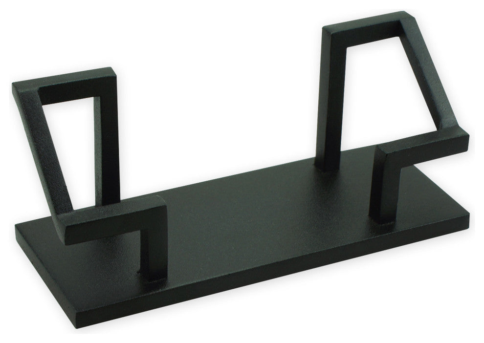 Business Card Holder, Steel, Black.