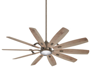 Minka Aire Barn 65" LED Ceiling Fan, Heirloom Bronze