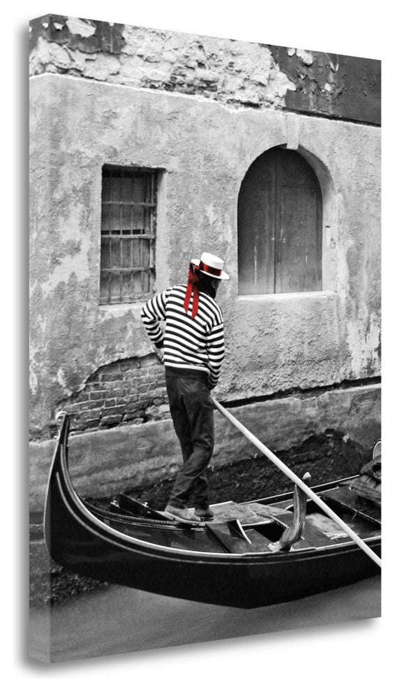 "A Touch Of Color I" By Jeff, Giclee Print on Gallery Wrap Canvas, Ready to Hang