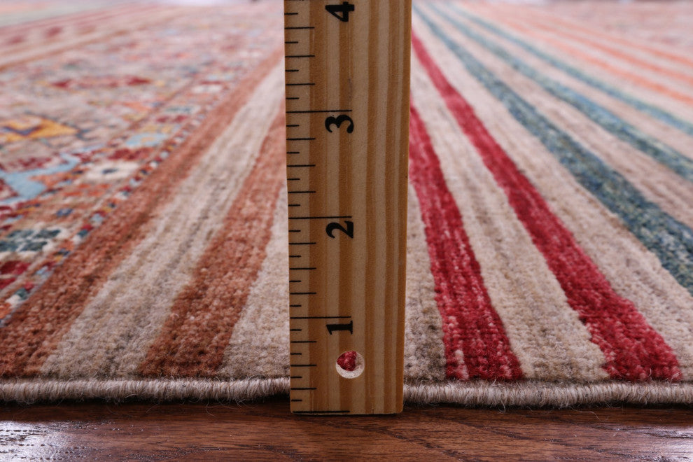 5' 10" X 7' 10" Hand-Knotted Super Kazak Khorjin Wool Rug Q11221