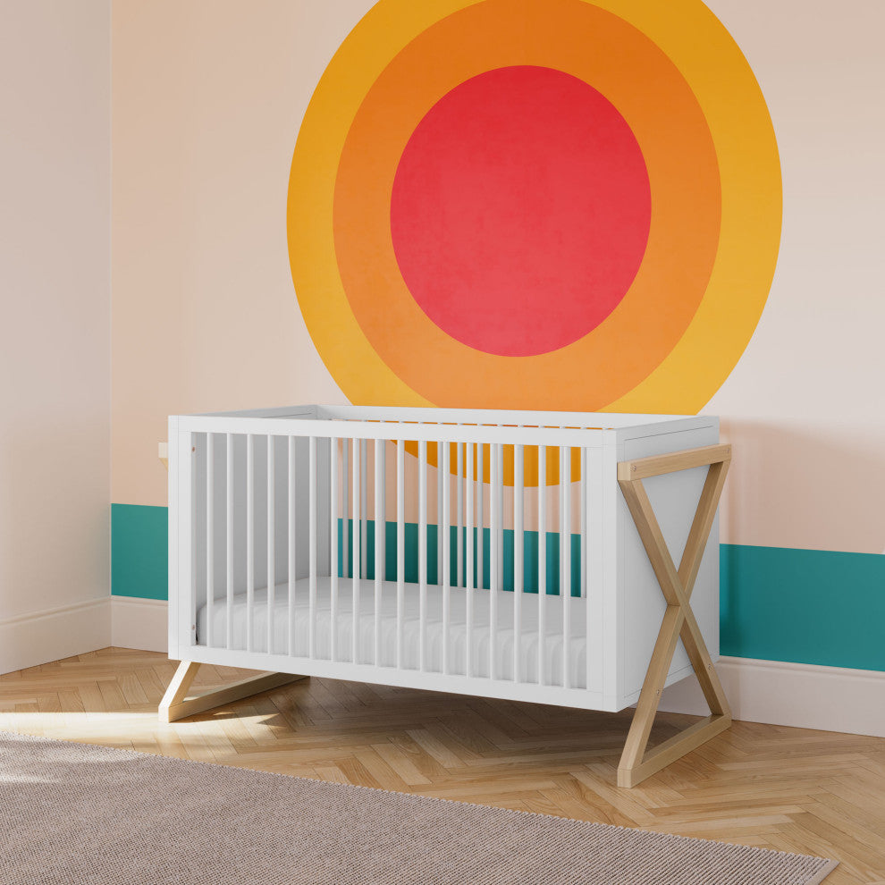 Storkcraft Equinox 3-in-1 Convertible Crib, Driftwood